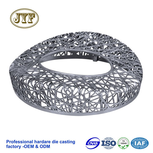 藝術鳥巢造型壓鑄工藝品 | 高精度鋁合金裝飾擺件定制