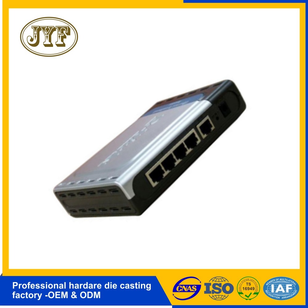 路由器外殼壓鑄件 工廠專業(yè)定制 鋁合金路由器外殼零部件