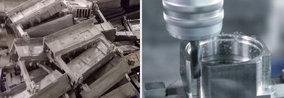 噴砂、攻牙、拋光